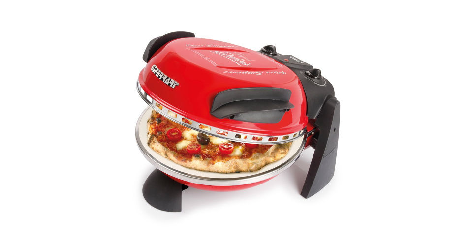 G3 Ferrari Delizia pizza maker/oven 1 pizza(s) 1200 W Black, Silver - Other  cooking appliances - Photopoint