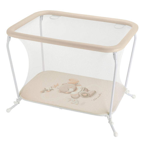 Box Per Bambini Cam B 111 215 - Lusso A Forma Di Funghetto, Con Rete Di Sicurezza E Corrimano Resistente, Per Bambini Fino A 15 Kg