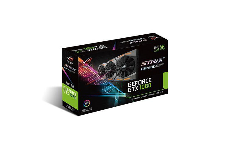 Asus GeForce Rog Strix GTX1080 A8G Gaming