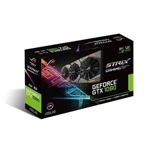 Asus GeForce Rog Strix GTX1080 A8G Gaming