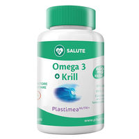 Plastimea Nutri+ Omega 3 + Krill 60 cpr