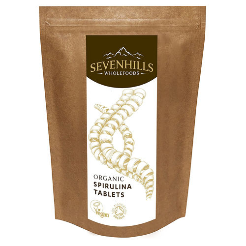 Sevenhills Wholefoods Organic Spirulina Tablets 1 kg