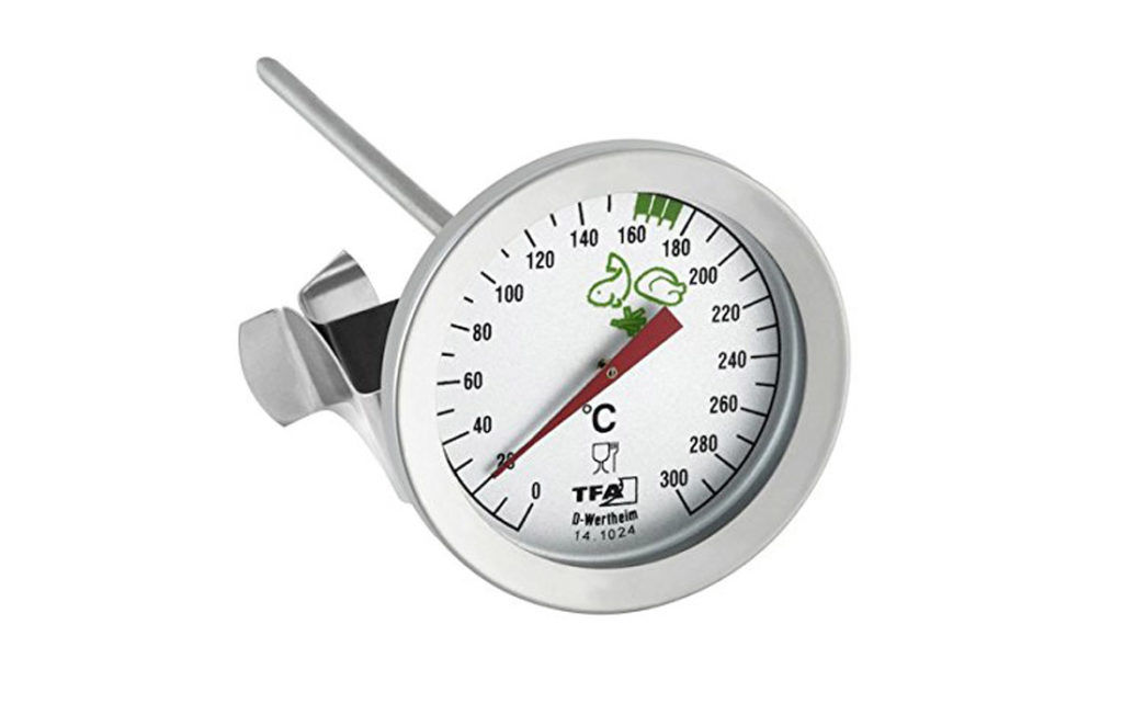 HUVE Acciaio Inox Termometro Da Forno Cucina Cucinare 400 °C indicatore analogico di temperatura 