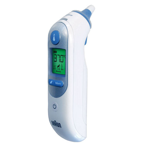 Safe Audio Digitale Termometro punta rigida bambino & adulto corpo FEBBRE Lettore di scansione 