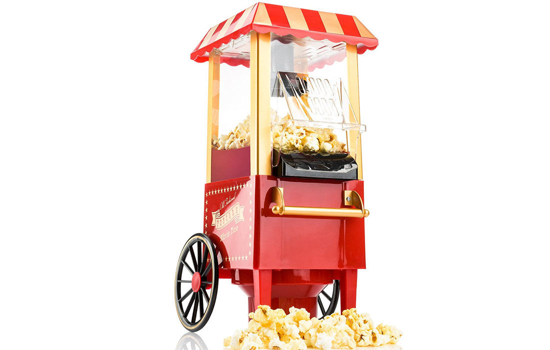 Macchina per Popcorn / Zucchero filato inclusa illuminazione
