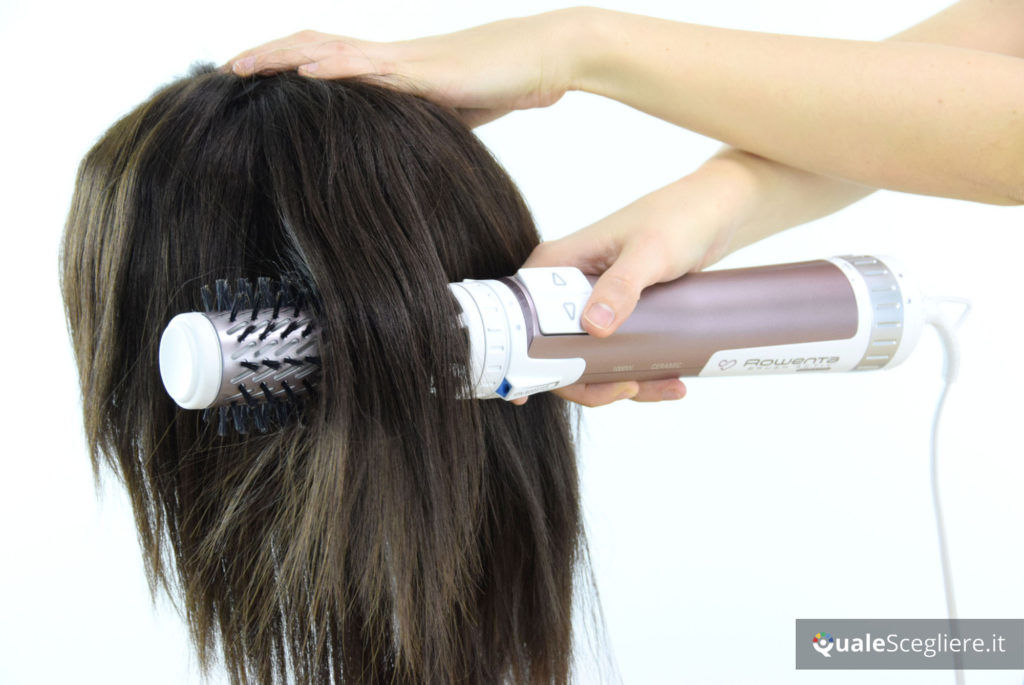 Vlogmas : #rowenta spazzola rotante per capelli #9540 recensione con  utilizzo 