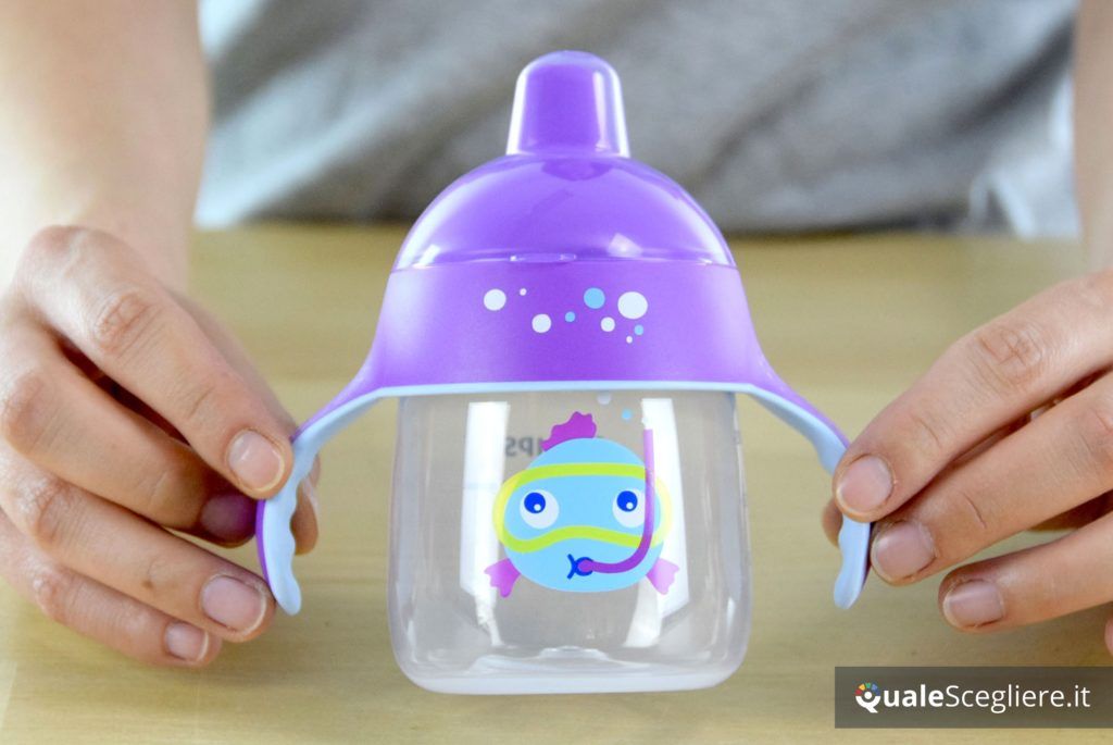 NUK Magic Cup Bicchiere Antigoccia per Bambini, Bordo 360°, 8+ Mesi, 230ml,  senza BPA