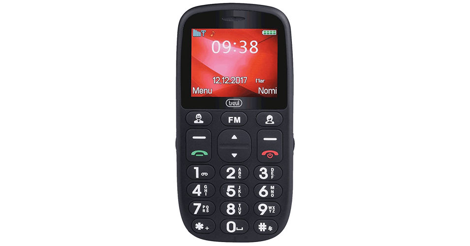 Saiet LINK 4 Cellulare Per Anziani 4G Tasti Grandi Whatsapp Tasto