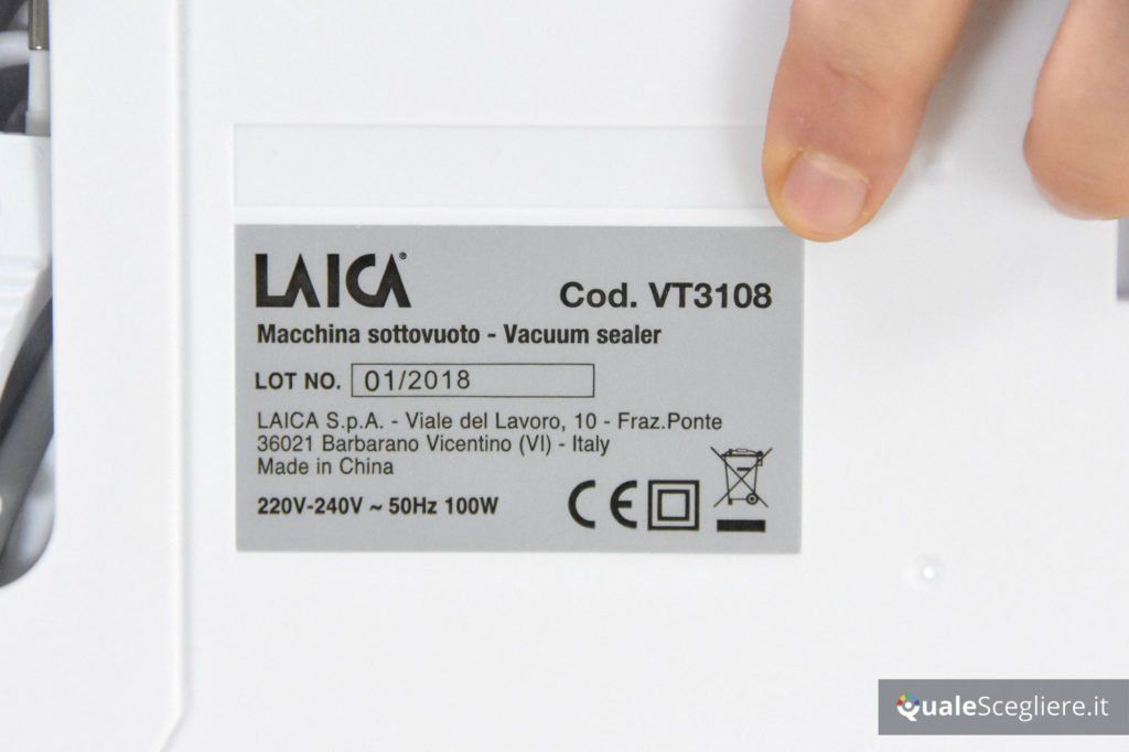 Recensione Laica VT3108