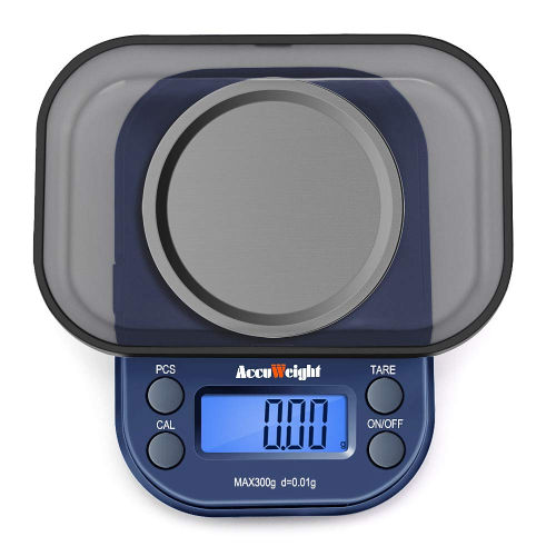Auto Power Off 500g x 0.01g Bilancia tascabile digitale portatile tascabile per bilance peso bilancia con precisione retroilluminazione 