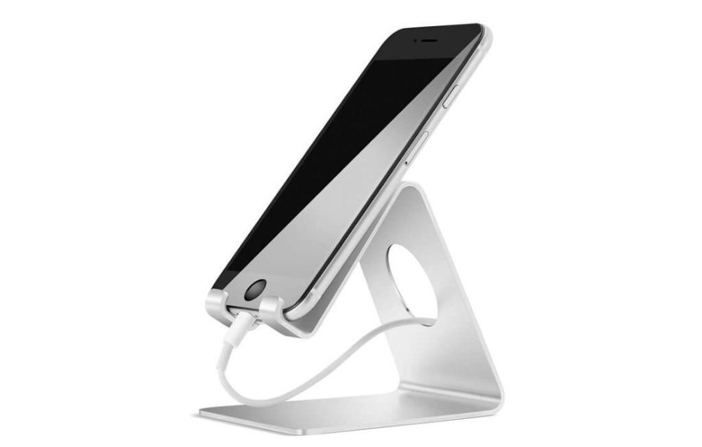 Porta Telefono Da Tavolo In Legno Di Faggio 'LIBECCIO' Di Totò Piccinni | Design Italiano 53x51 Cm | Supporto Per Cellulare E Oggetti