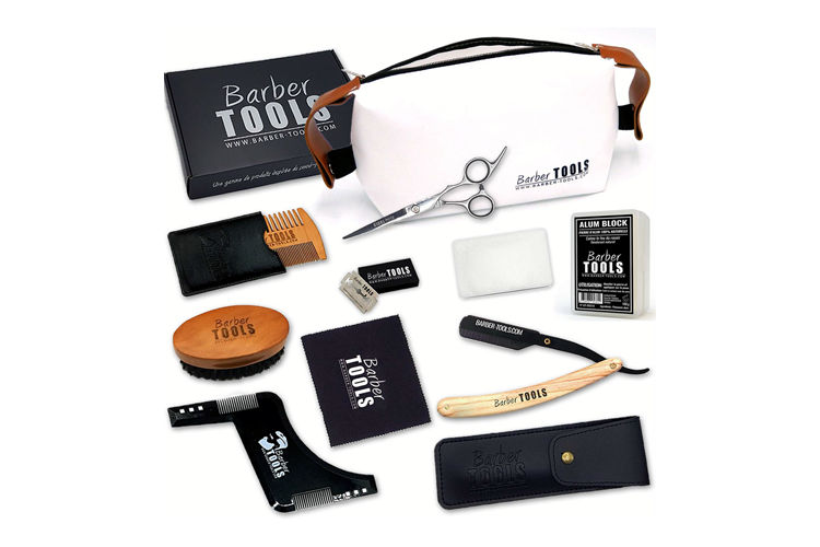 Barber Tools Kit Per La Cura Della Barba