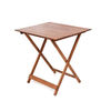 FRASM tavolo in legno naturale 60x80