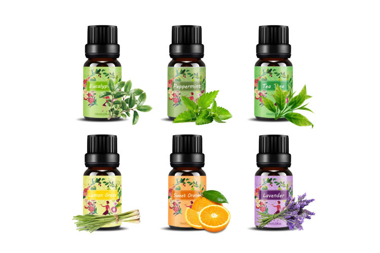 Betope Oli essenziali puri 100% set 6 sapori