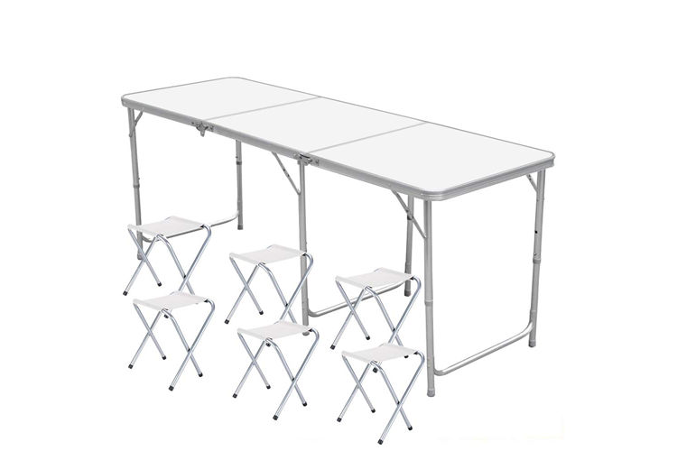 Nestling Tavolo Pieghevole in Alluminio