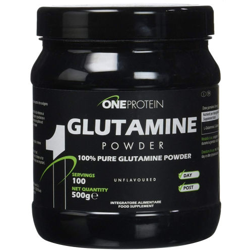 One Protein Glutamine Powder 500 grammi
