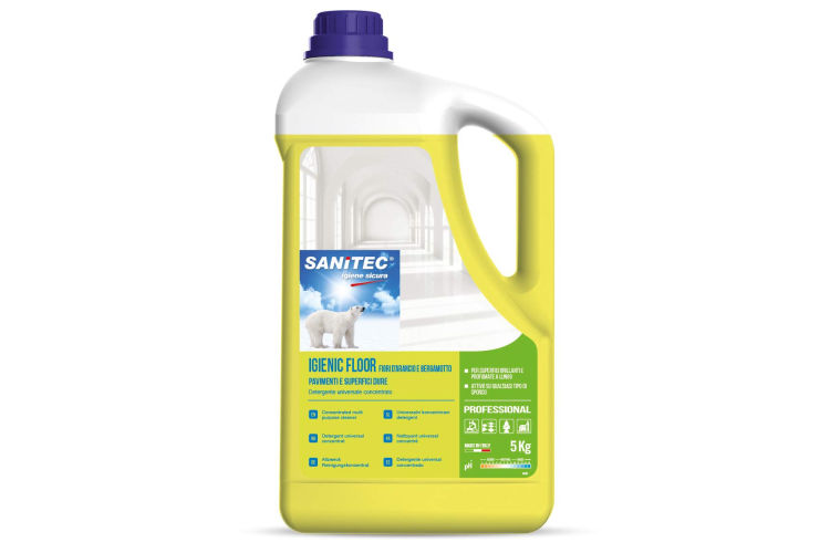 Sanitec Igienic Floor fiori d'arancio e bergamotto