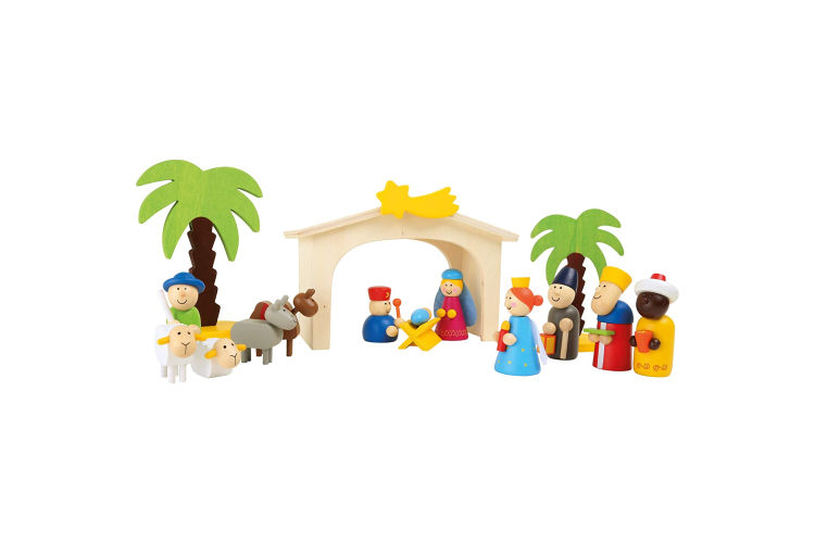 Small Foot Set da gioco presepe in legno 3945