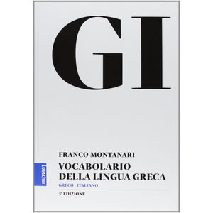 GI Vocabolario della lingua greca
