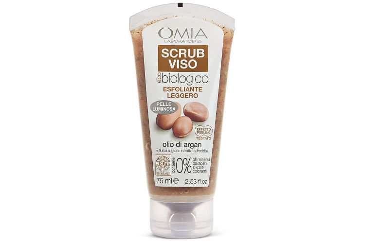 Omia laboratoires Scrub viso ecobio olio di argan