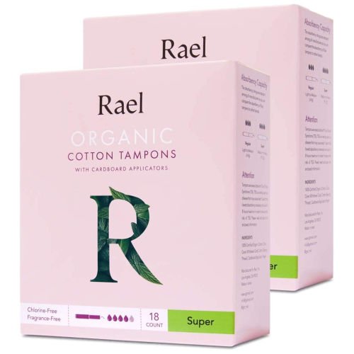 Rael Organic cotton tampons