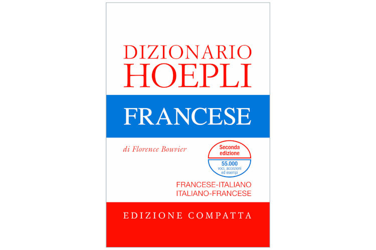 Dizionario di francese Hoepli Ediz. compatta