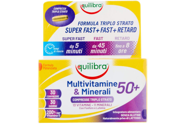 Equilibra Multivitamine e Minerali 50+