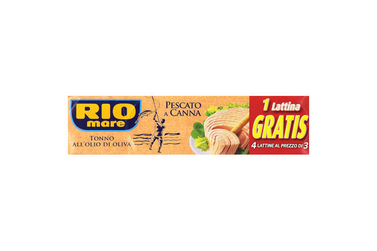 Rio Mare Tonno all'olio di oliva pescato a canna