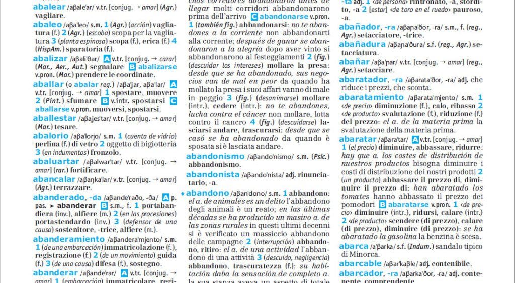 Primo dizionario spagnolo-italiano, italiano-spagnolo