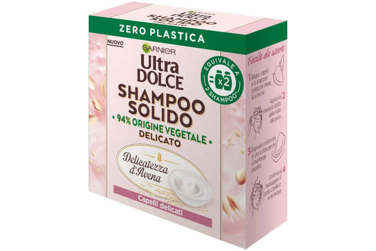 Garnier Ultra Dolce shampoo solido Delicatezza d'avena
