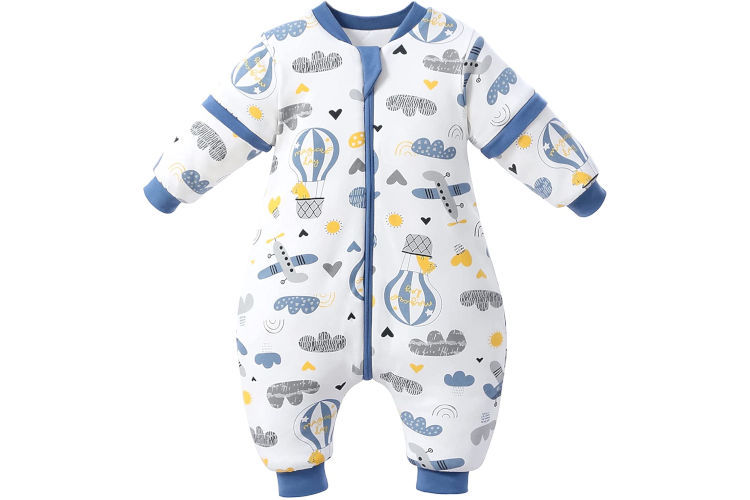 Mosebears Sacco Nanna Blue Plane