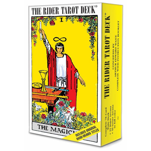 Modiano Spiral Tarot-Kartendeck – 78 Karten, Italienische Version, Hochwertiger Karton 320 G/m²