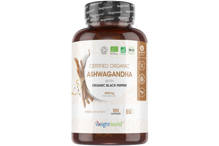 WeightWorld Certified organic ashwagandha