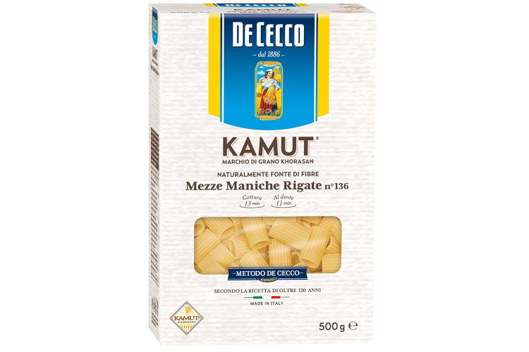 De Cecco Mezze Maniche Rigate n. 136 Kamut