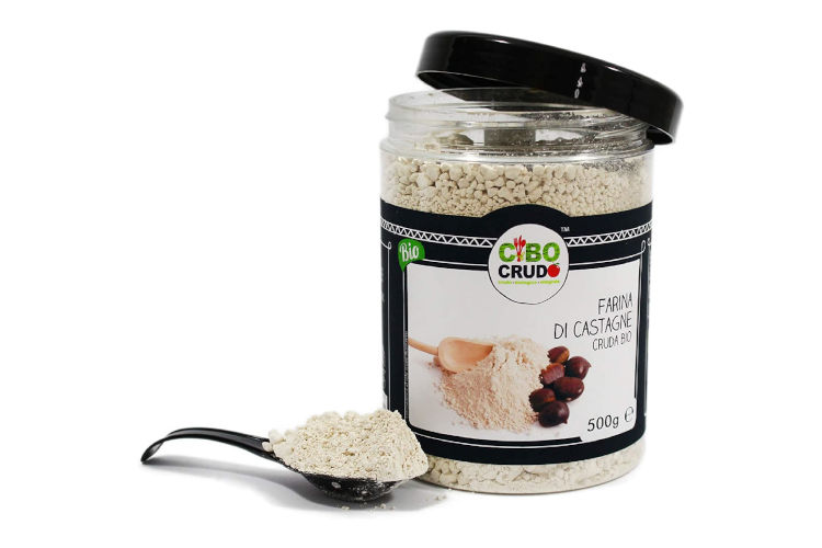 Cibocrudo Farina di castagne cruda bio