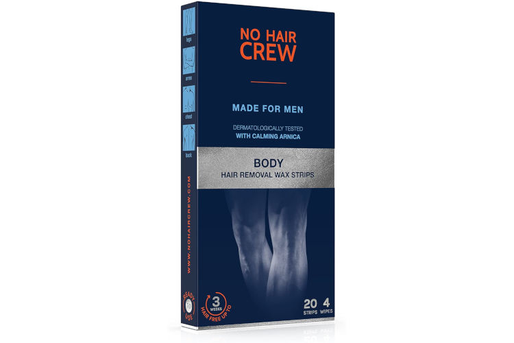 No Hair Crew Strisce depilatorie Made for men