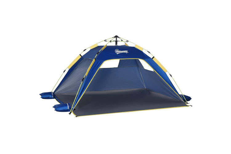 Outsunny Tenda da spiaggia pop-up