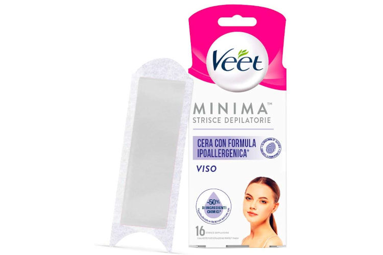 Veet Minima Strisce depilatorie Viso