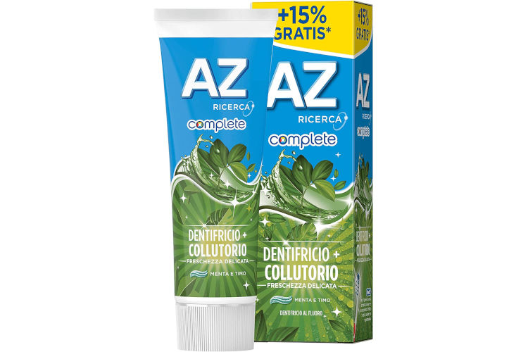 AZ Complete Dentifricio + Collutorio Freschezza Delicata