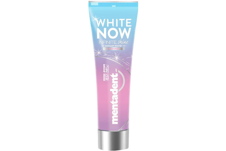 Mentadent White now infinite shine