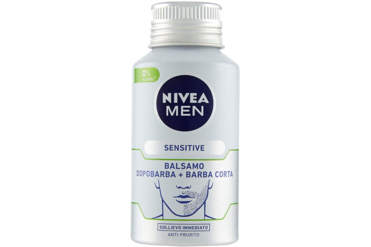 Nivea Men Balsamo dopobarba+barba corta Sensitive