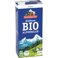 Berchtesgadener Land Latte parzialmente scremato UHT Bio
