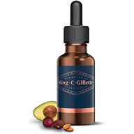 King C Gillette Olio da barba
