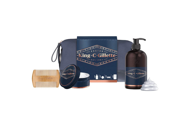 King C. Gillette Set barba uomo professionale