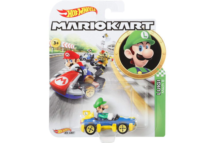 Hot Wheels Mario Kart Luigi