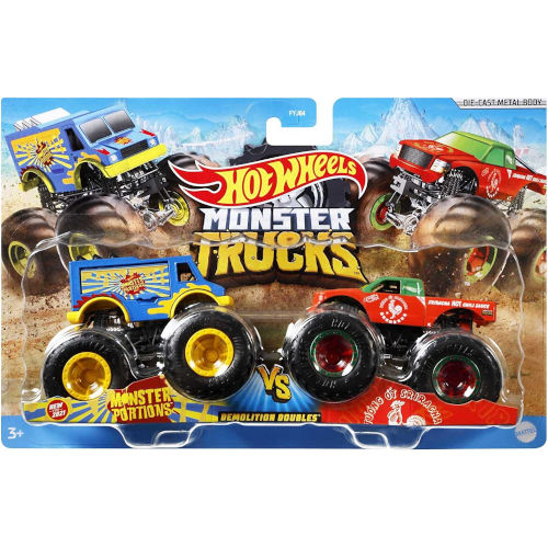 Hot Wheels Monster Truck Duos