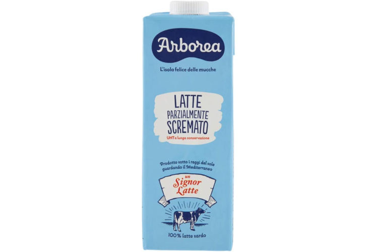 Arborea Latte parzialmente scremato