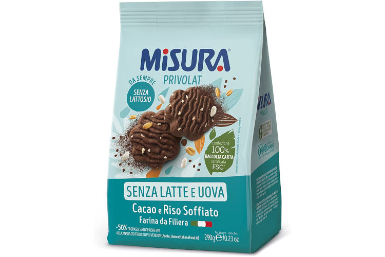 Misura Privolat Cacao e riso soffiato
