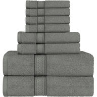 Utopia Towels Set di asciugamani a 8 pezzi
