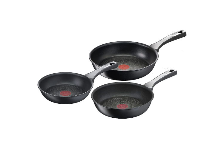 Tefal Unlimited On Set di 3 padelle
